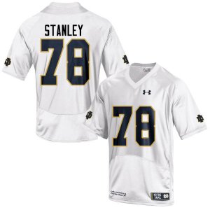 Notre Dame Fighting Irish Men's Ronnie Stanley #78 White Under Armour Authentic Stitched College NCAA Football Jersey YMP6599CC